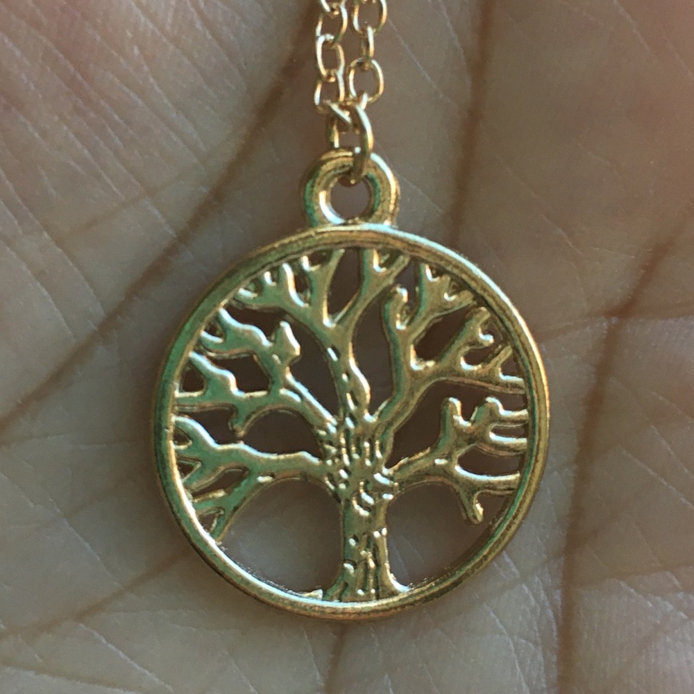 Tree of Life Gold Necklace